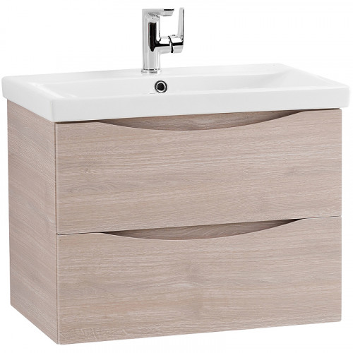 Тумба под раковину BelBagno Marino-Cer 60 MARINO-CER-600-2C-SO-RG-P подвесная Rovere Grigio МДФ / ЛДСП