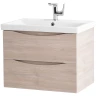 Тумба под раковину BelBagno Marino-Cer 60 MARINO-CER-600-2C-SO-RG-P подвесная Rovere Grigio МДФ / ЛДСП