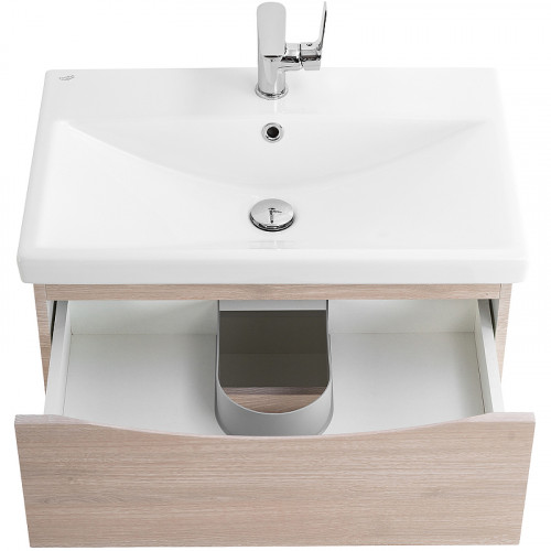 Тумба под раковину BelBagno Marino-Cer 60 MARINO-CER-600-2C-SO-RG-P подвесная Rovere Grigio МДФ / ЛДСП