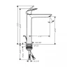 Смеситель для раковины Hansgrohe Logis Fine 71257000 Хром латунь