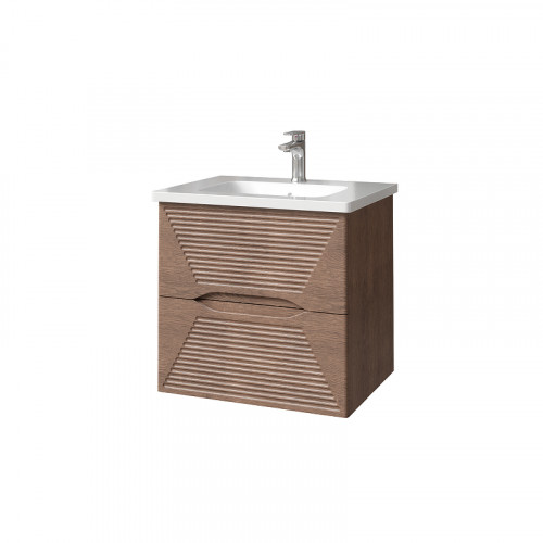 Тумба под раковину Caprigo Modo Terza 60 35611-RF15 подвесная цвет Скайрос