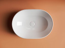 Раковина-чаша Ceramicanova Element 48 CN6019 Белая фарфор накладная