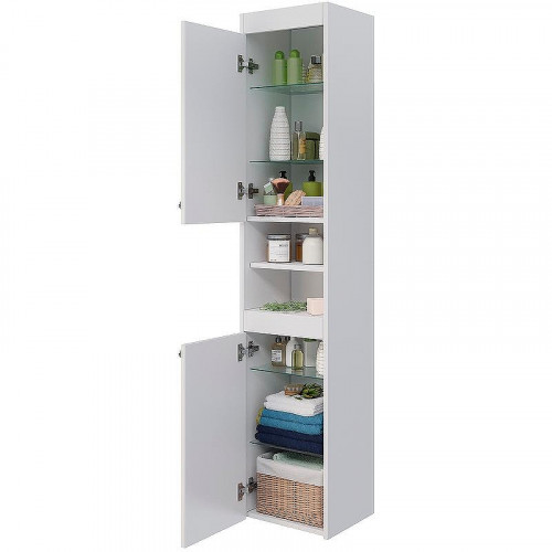 Шкаф пенал Lemark Romance 35 LM07R35P подвесной Белый глянец