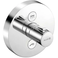 Смеситель для душа Kludi Push 389120538 с термостатом Хром