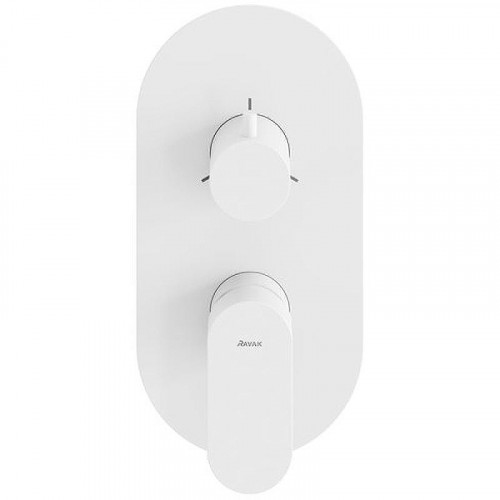 Смеситель для душа Ravak Eleganta EL 068.10WV.O3 X070260 Белый вельвет