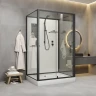 Душевая кабина Niagara Standart 120х90 ST120/90/15Q/BL/BK без гидромассажа