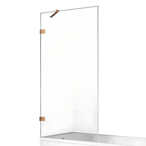 Шторка для ванны New Trendy AVEXA Copper brushed x90 EXK-3806