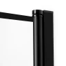 Шторка для ванны New Trendy SUPERIA Black x100 P-0054