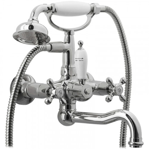 Смеситель для ванны Boheme Tradizionale Chromo 273 Хром латунь на стену