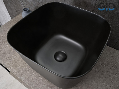 Раковина-чаша Gid Creativo 36 N9301bg 53356 цвет Черный графит