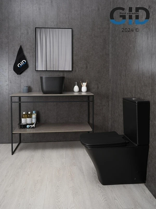 Раковина-чаша Gid Creativo 36 N9301bg 53356 цвет Черный графит