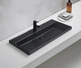 Раковина Gid Integrado 100 Bm5510s 72204 цвет Черный матовый