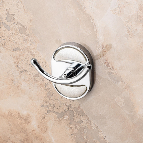 Двойной крючок Ростовская Мануфактура Сантехники A5021 Хром