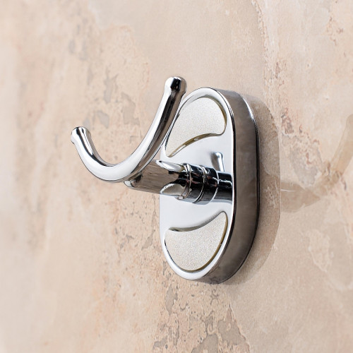 Двойной крючок Ростовская Мануфактура Сантехники A5021 Хром