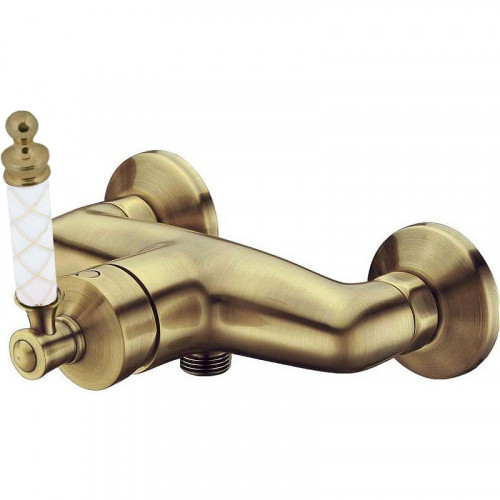 Смеситель для душа Boheme Vogue 204-MR-W Бронза латунь на стену