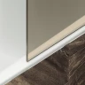 Шторка на ванну Maybah Glass MGV-71-5ш 900x1400 в широком профиле Хром матовый стекло бронзовое
