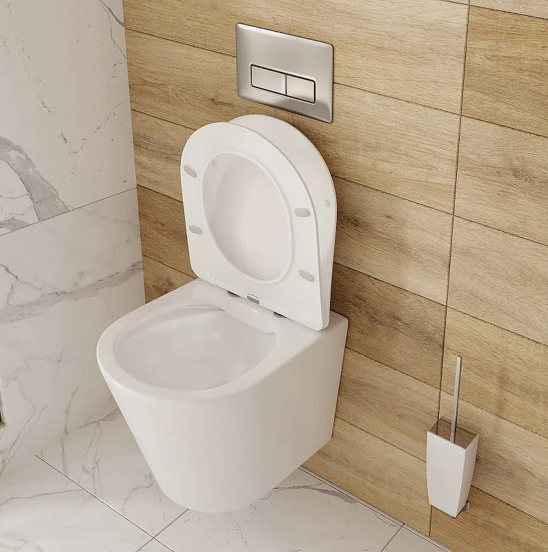 Унитаз Iddis Calipso CALRNSEi25 подвесной с сиденьем Микролифт фарфор подвесной