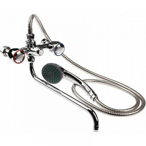 Смеситель для ванны Сантаком 276107с универсальный Хром