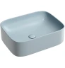 Раковина-чаша Ceramicanova Element 51 CN6052MHL Серо-голубая матовая фарфор накладная