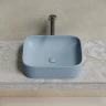 Раковина-чаша Ceramicanova Element 51 CN6052MHL Серо-голубая матовая фарфор накладная