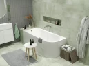 Акриловая ванна Creto Melissa 170х75 L 32-17075L цвет Белый