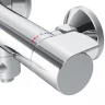 Смеситель для ванны AM.PM X-Joy F85A50000 с термостатом Хром латунь на стену