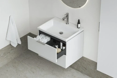 Тумба под раковину Ravak Comfort II 80 X000001819 подвесная цвет Белый