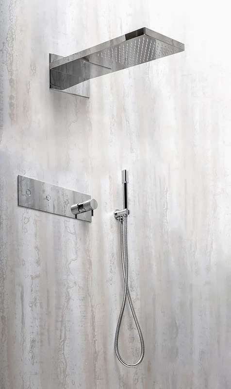 Душевая система Boheme Fusion 130-CR Хром латунь на стену