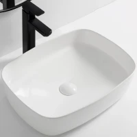 Раковина-чаша Royce Yeti 50 RCW-143201WH Белая фаянс накладная