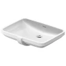 Раковина встраиваемая снизу Duravit D.1 60 03945500282/03955500282 цвет Белый