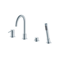 Смеситель на борт ванны Oliveeka Y OL-669017-CR цвет Хром