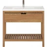 Тумба под раковину Creto Provence Family 100 9-1118WF Wood массив дерева