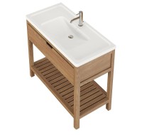 Тумба под раковину Creto Provence Family 100 9-1118WF Wood массив дерева