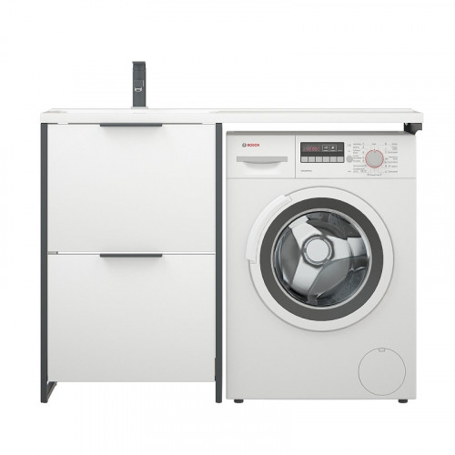 Тумба под раковину Corozo Гера 120 SD-00001911 цвет Белый