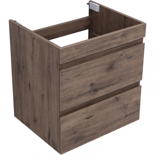 Тумба под раковину Aquanet Нота New 60 334191 подвесная Дуб веллингтон табак МДФ / ЛДСП