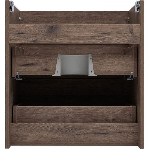 Тумба под раковину Aquanet Нота New 60 334191 подвесная Дуб веллингтон табак МДФ / ЛДСП