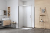 Душевой уголок Aquanet Pleasure Evo AE65-140x80-CT 140x80 324123 профиль Хром стекло прозрачное