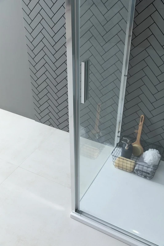 Душевой уголок Aquanet Pleasure Evo AE65-140x80-CT 140x80 324123 профиль Хром стекло прозрачное