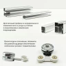 Душевой уголок Paini Dax 120x80 84CR12080 профиль Хром матовый стекло прозрачное