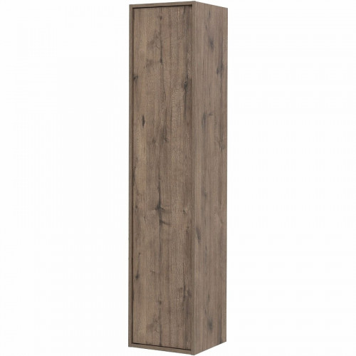 Шкаф пенал Aquanet Lino 35 295038 подвесной Дуб веллингтон МДФ / ЛДСП