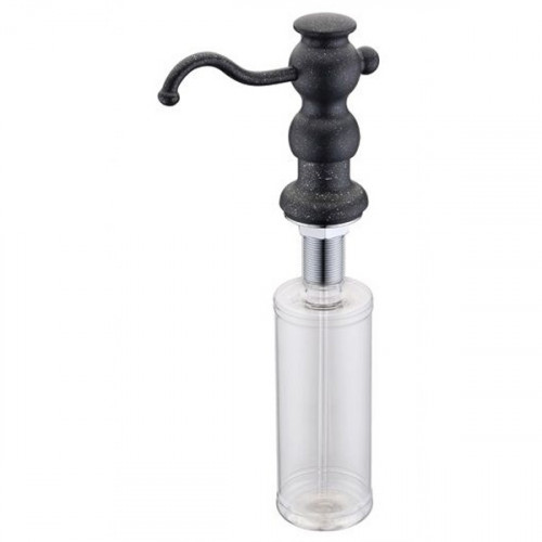 Дозатор для жидкого мыла ZorG ZR-25 ЧЕРНЫЙМЕТАЛЛ Черный