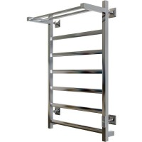 Электрический полотенцесушитель Aringa Порто 80x50 AR03013CH с полкой Хром