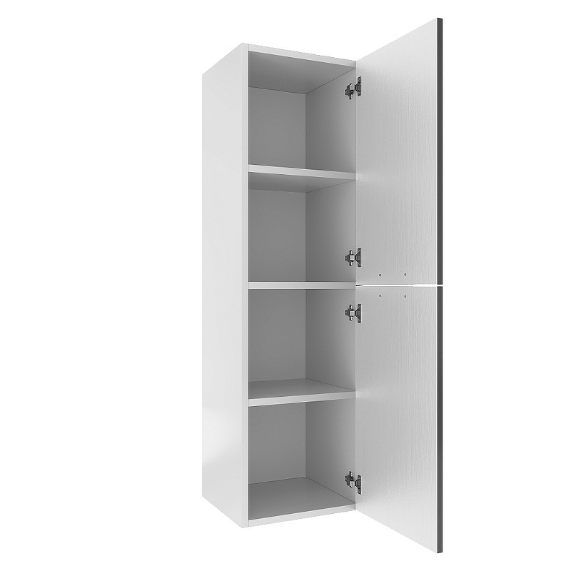 Шкаф пенал DIWO Сочи 35 00-00001336 подвесной цвет Антрацит