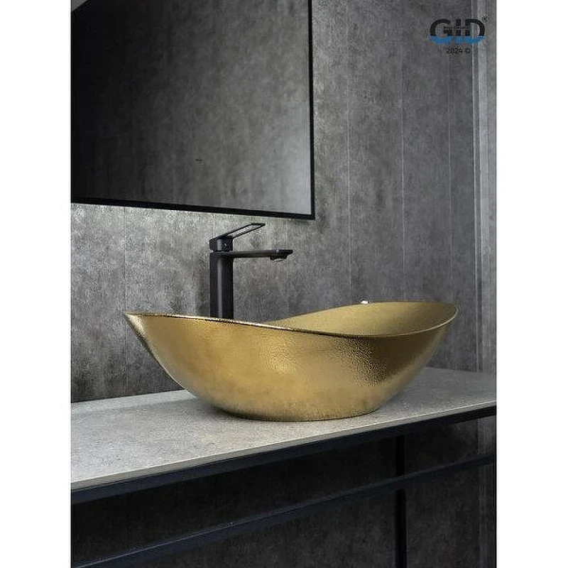 Раковина-чаша Gid Lago Gd9811 61 53340 цвет Золото