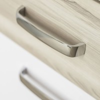 Тумба под раковину Style Line Ориноко 60 Белый Светлое дерево МДФ / ЛДСП