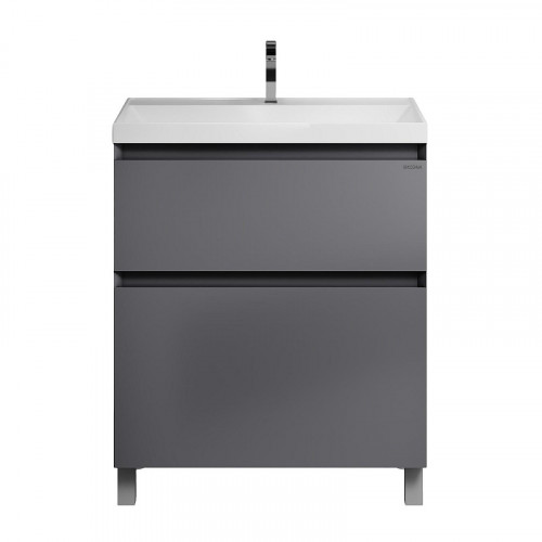 Тумба под раковину Grossman Меркадо 70 107073 цвет Графит матовый