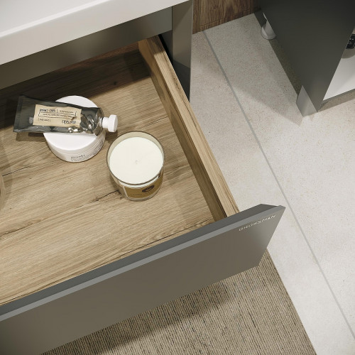 Тумба под раковину Grossman Меркадо 70 107073 цвет Графит матовый