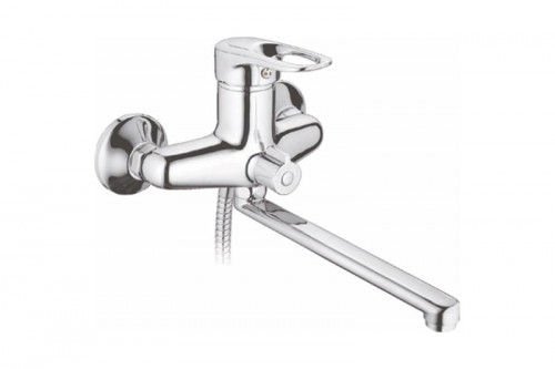 Смеситель для ванны Ekko E22028 универсальный цвет Хром