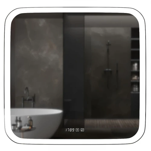 Зеркало Mixline Стив-3 70 548631 с подсветкой с сенсорным выключателем