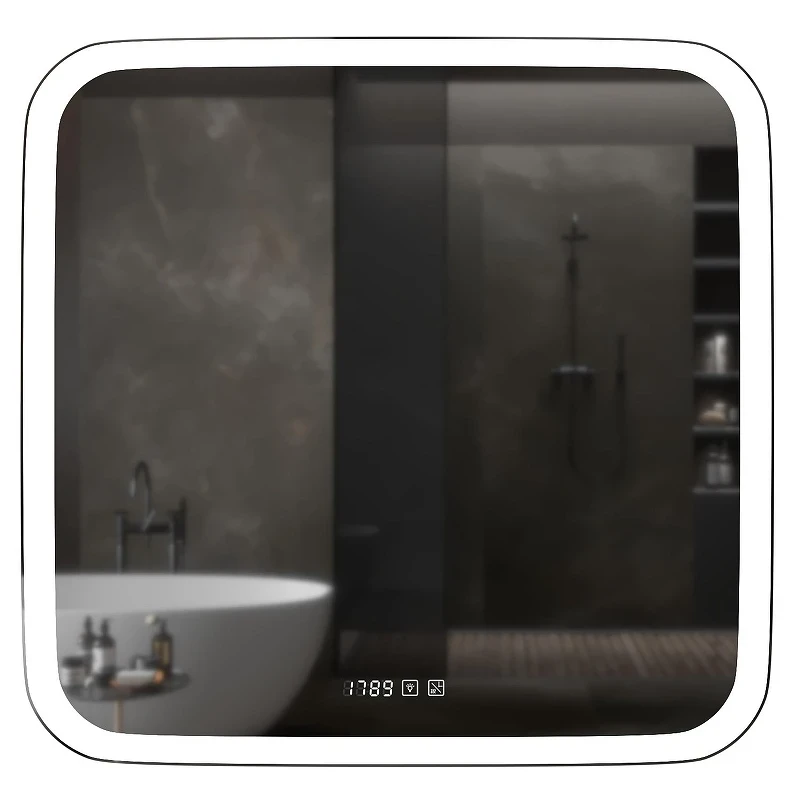 Зеркало Mixline Стив-3 70 548631 с подсветкой с сенсорным выключателем